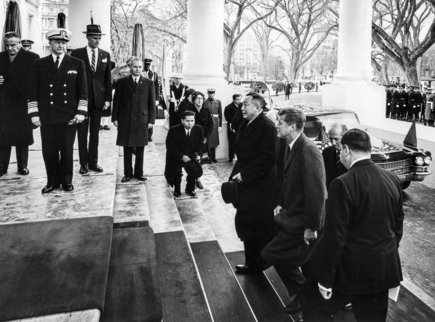 JFK Meets with the King of Laos