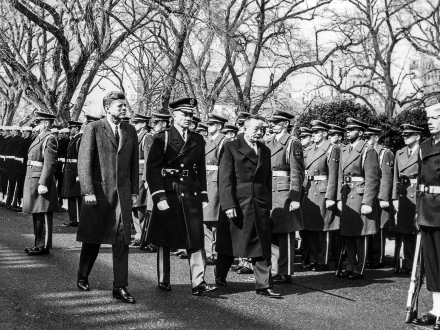 JFK Meets with the King of Laos